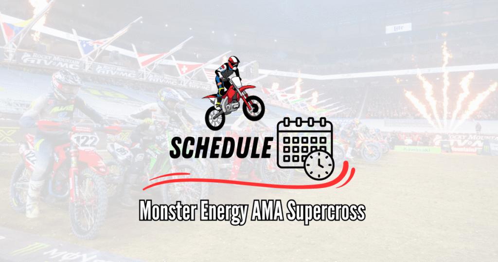 Supercross 2026 Schedule
